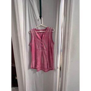 JANE And Delaney Ref Distressed Tank Top Size M